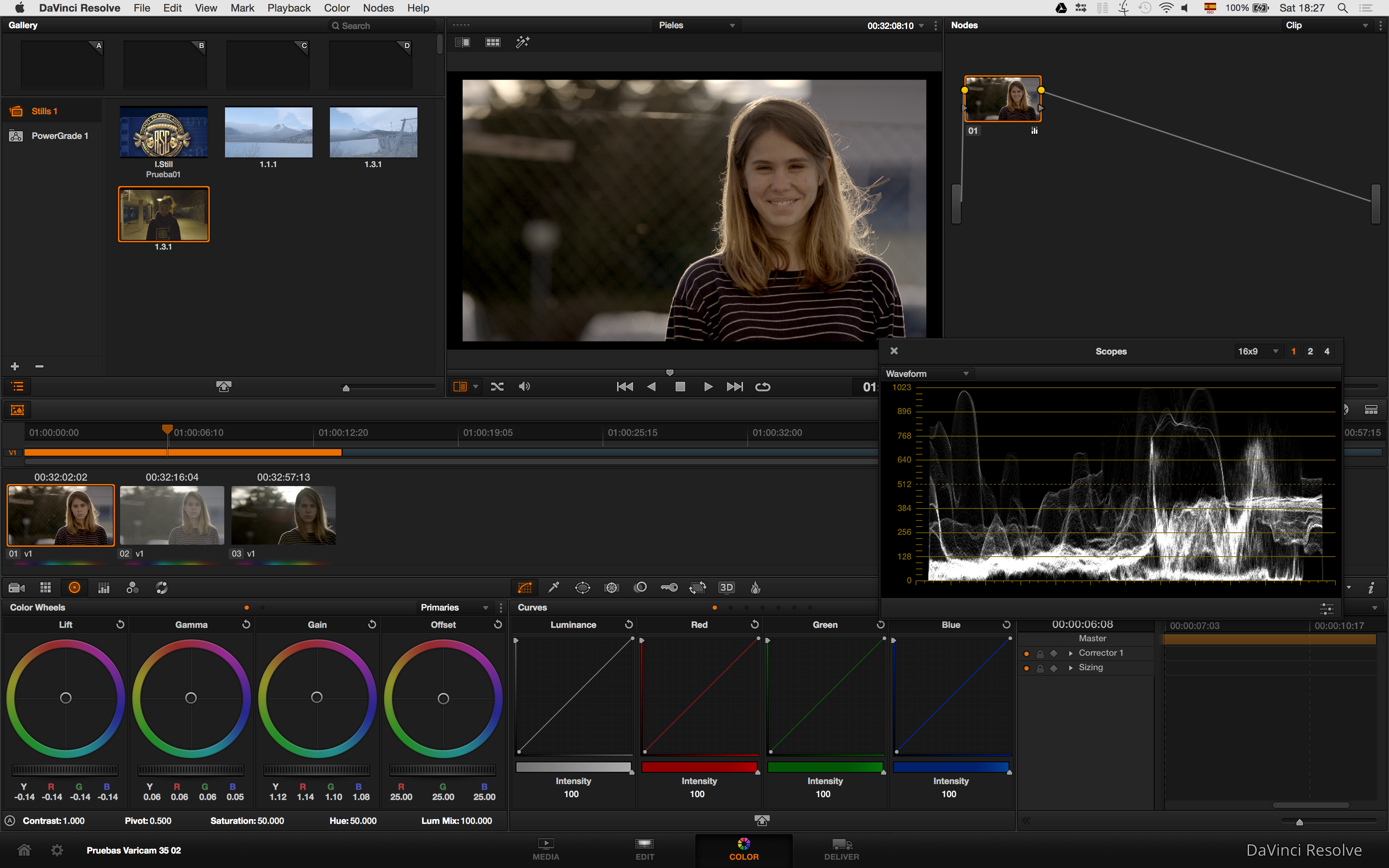 Varicam Tono Piel