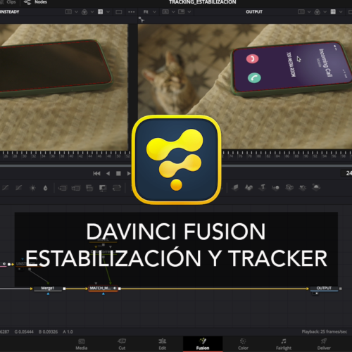 Curso Online DaVinci Fusion Estabilización y Tracking
